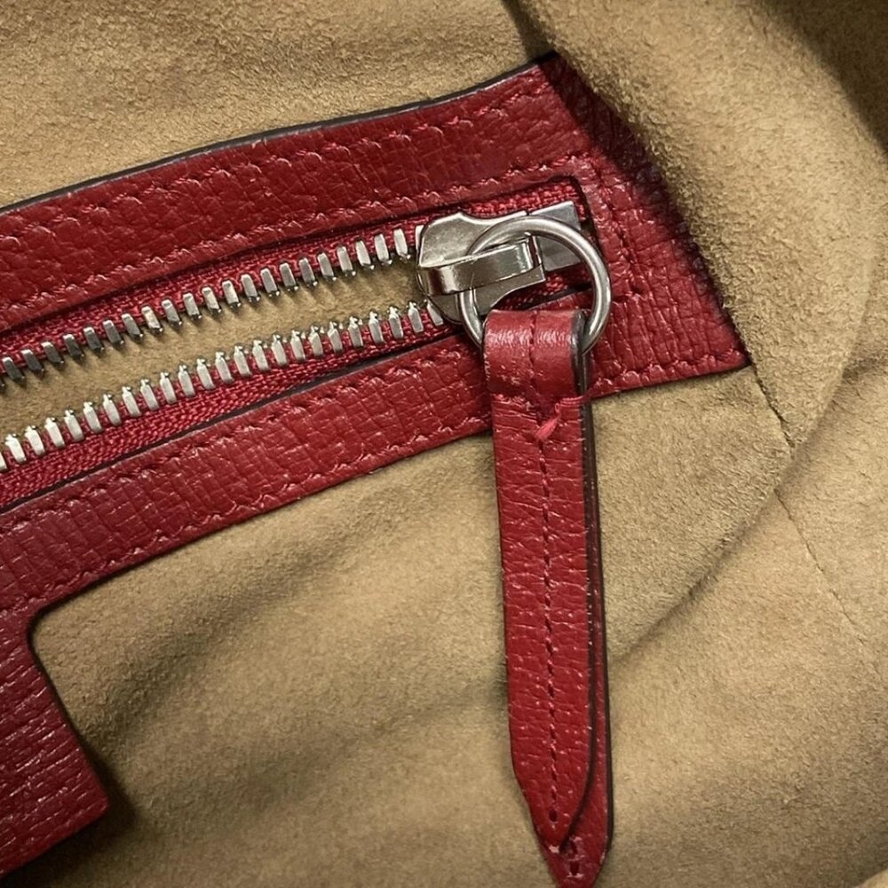 GUCCI GG Supreme Tian Small Backpack Beige Red Multi PVC Leather - 833-071825 - Picture 13 of 14